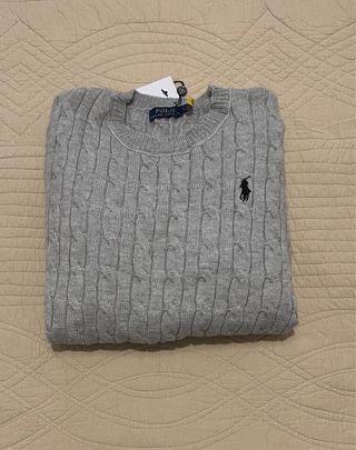 Jersey Polo Ralph Lauren Gris Talla S