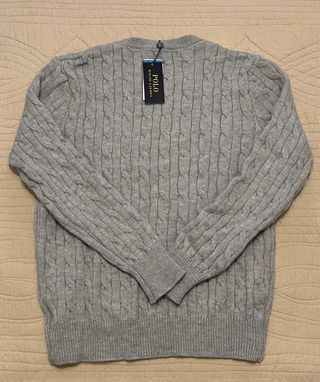 Jersey Polo Ralph Lauren Gris Talla S