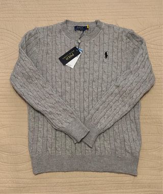 Jersey Polo Ralph Lauren Gris Talla S