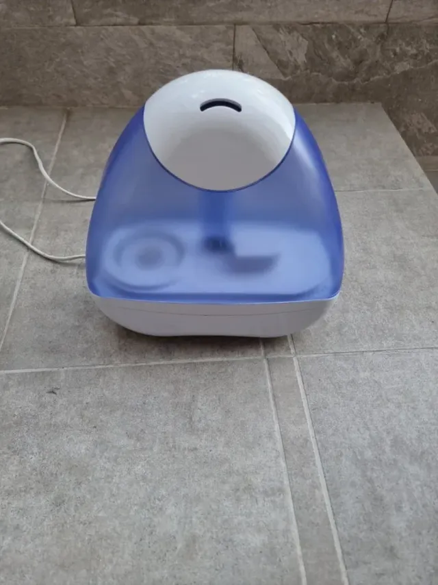 Humidificador Home azul y blanco