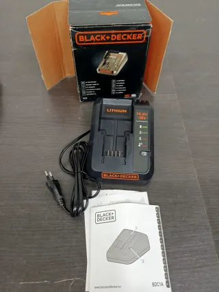 Cargador Batería Black+Decker BDC1A