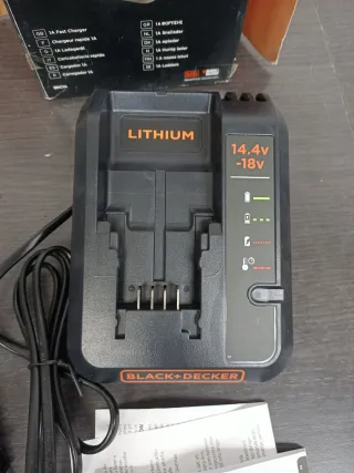 Cargador Batería Black+Decker BDC1A
