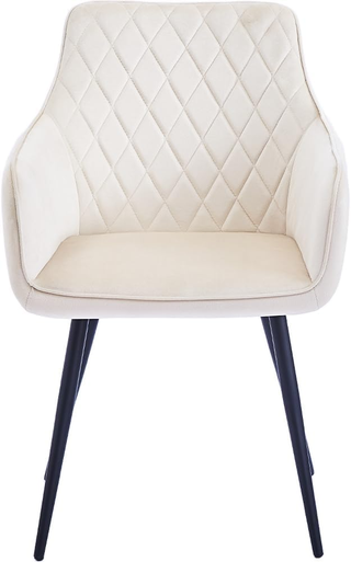 Set 2 Sedie per Sala da Pranzo con Braccioli, Polt