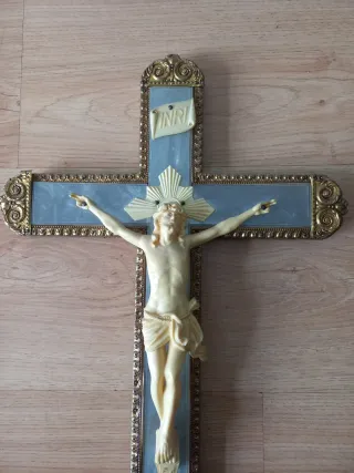 Crucifijo Religioso Cristo Crucificado INRI