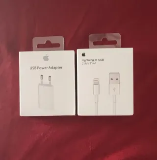 CARICABATTERIE iPHONE 5W USBA_LIGHTNING (1 metro)