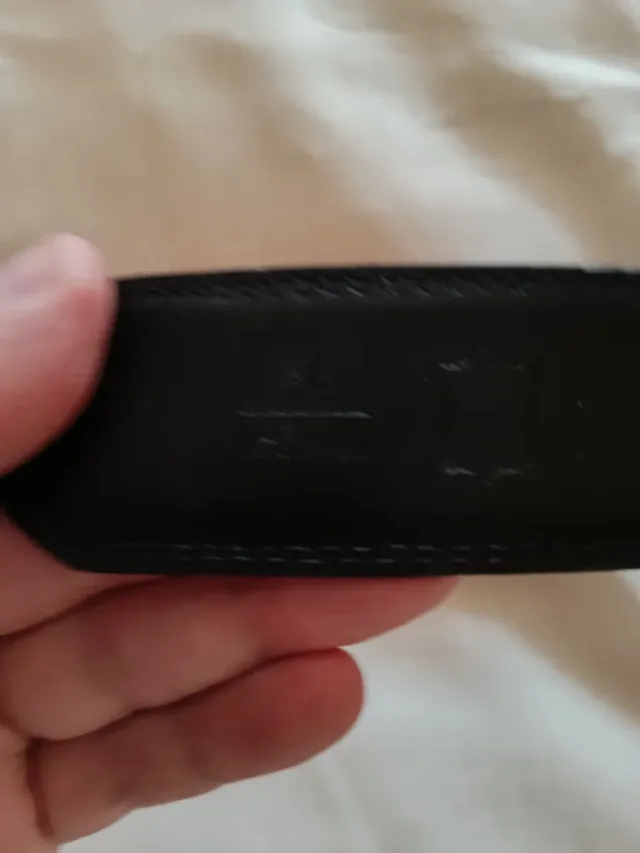 Cinturón de hombre negro