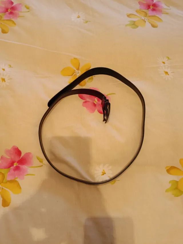 Cinturón de hombre negro