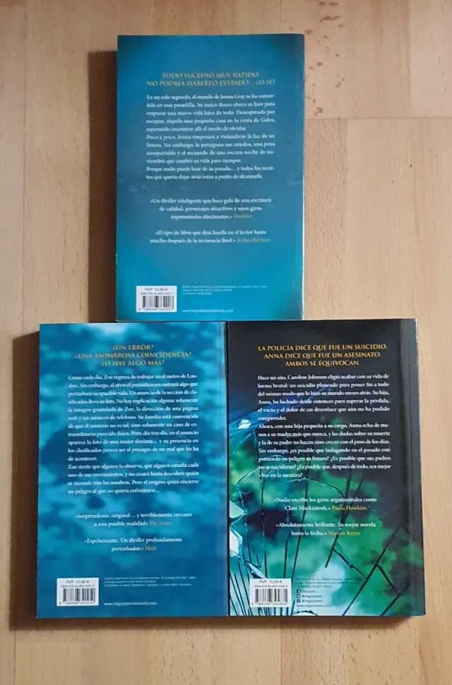 Lote libros Clare Mackintosh