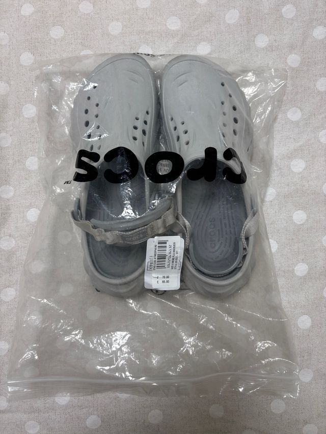 Crocs Echo Clog Grigio Taglia 42/43