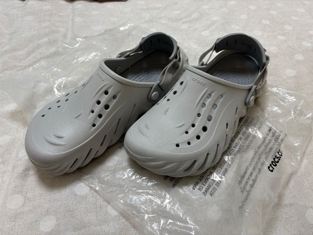 Crocs Echo Clog Grigio Taglia 42/43