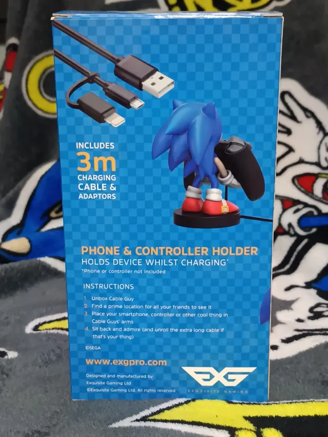 Cable Guys Sonic The Hedgehog Soporte