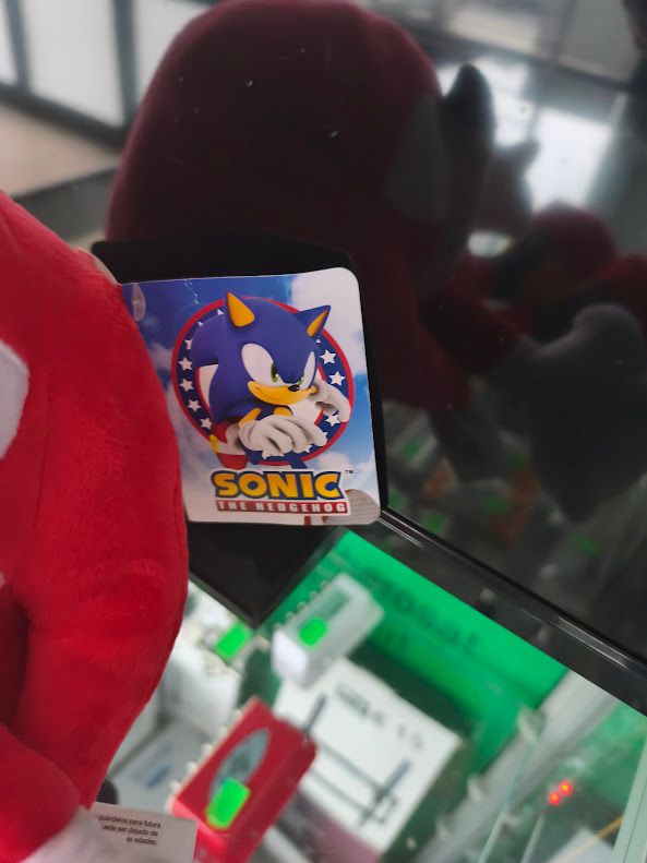 Peluche Knuckles Sonic 30cm