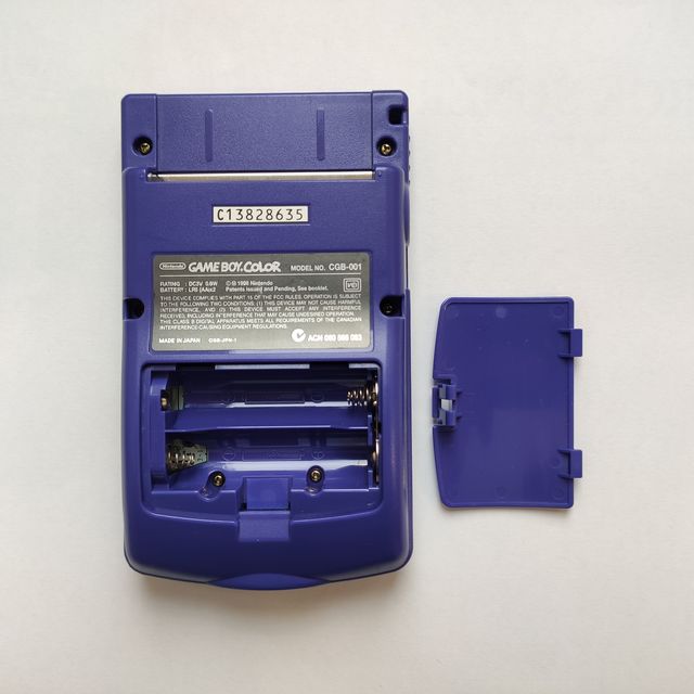 Game Boy Roxo + Caixa