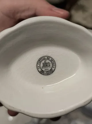 Vajilla Cartuja San Telmo