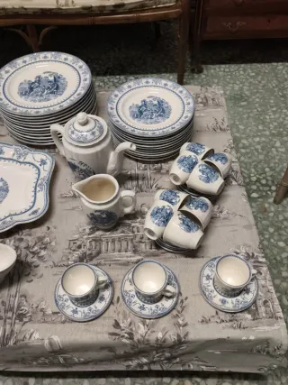 Vajilla Cartuja San Telmo