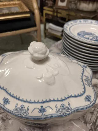 Vajilla Cartuja San Telmo