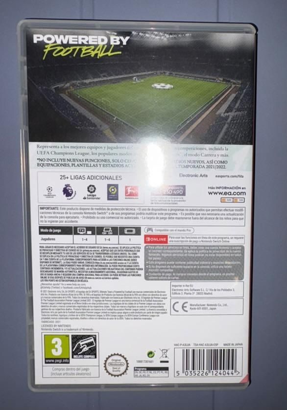 Edição Legado FIFA 22 Nintendo Switch