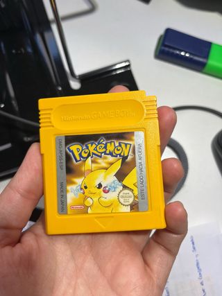 Pokémon Amarillo Game Boy DMG-APSS-ESP