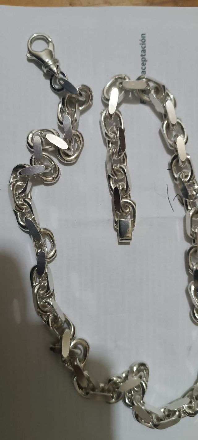 Cadena Plata Ley 925