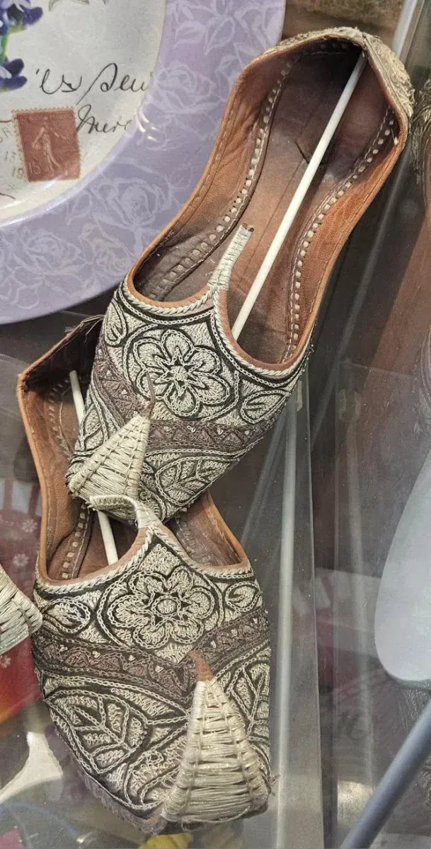 Zapatos Árabes Bordados Antiguos