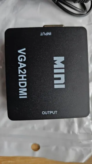 Conversor VGA a HDMI Mini con USB