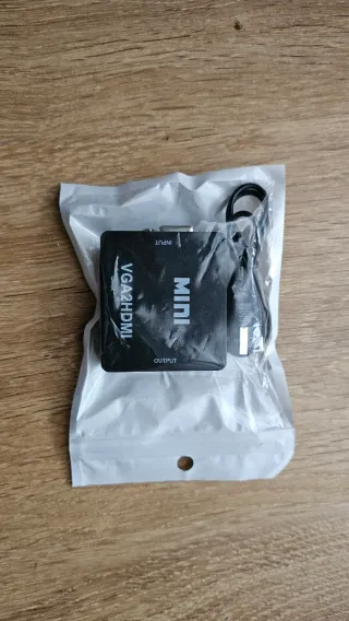 Conversor VGA a HDMI Mini con USB