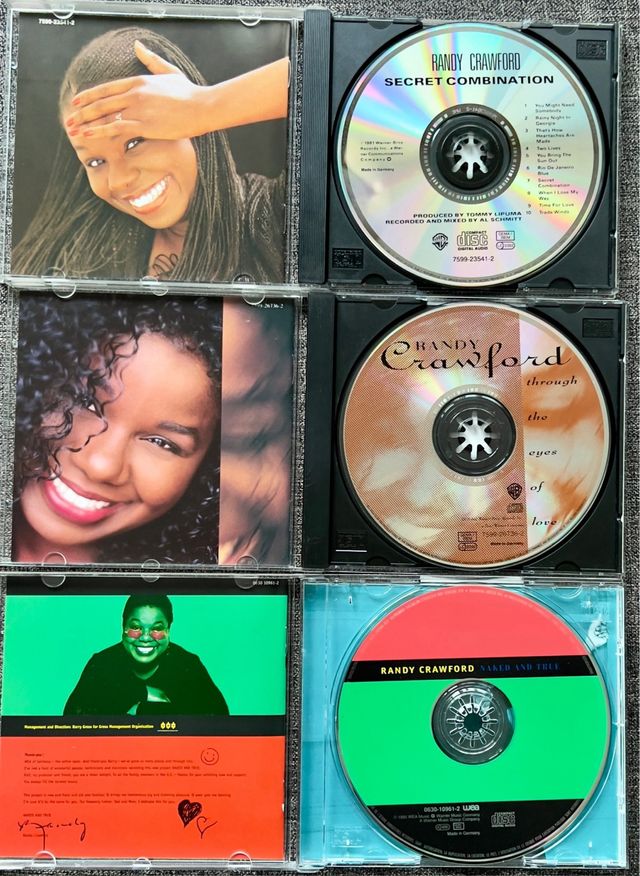 Lote 3 CDs Randy Crawford