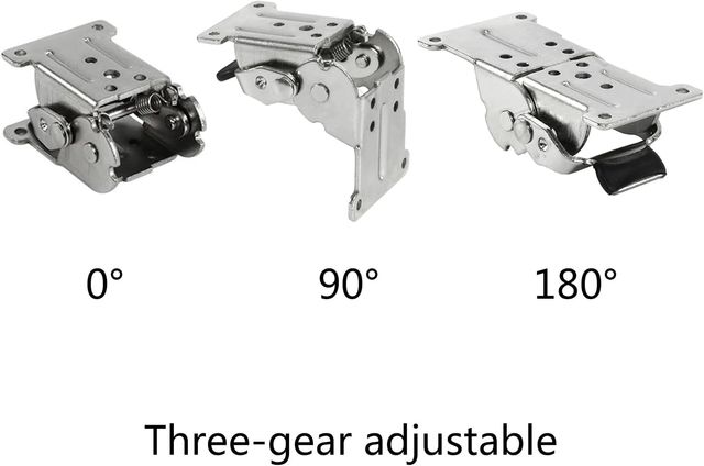 Bisagra Plegable con Bloqueo Automático