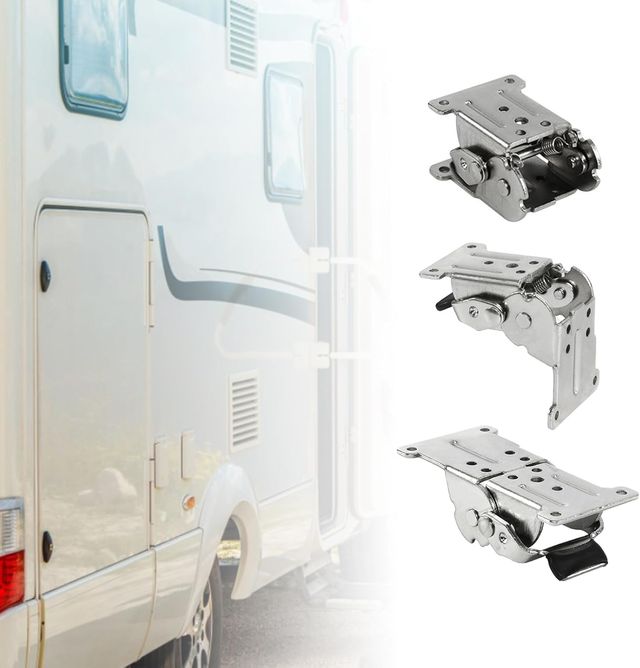 Bisagra Plegable con Bloqueo Automático