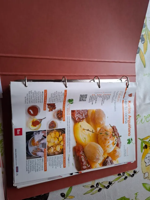 Muchas recetas de cocina de Arguiñano y de revista