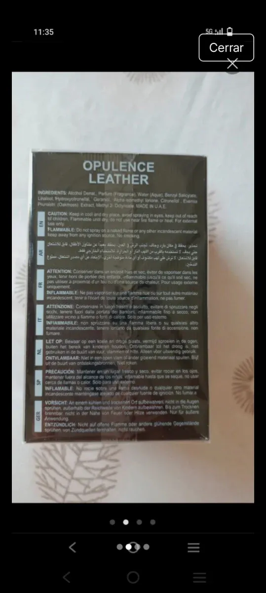 Maison Alhambra Opulence Leather EDP 100ml