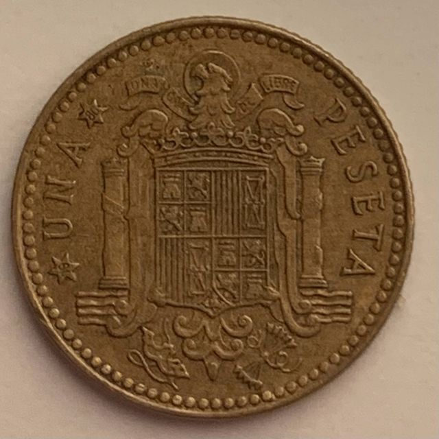 1 Peseta España del año 1975