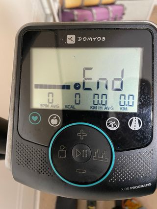 Bicicleta Elíptica Negra