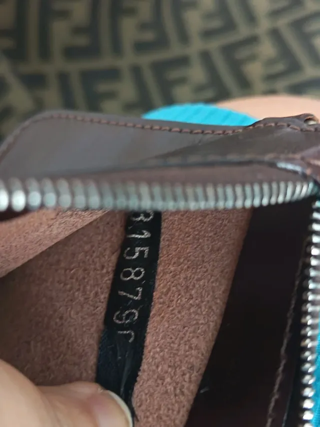 Borsa Fendi Tote Marrone e Verde