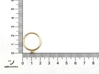 sortija oro 18k con piedra con diamante t. 12 (16,56 mm)