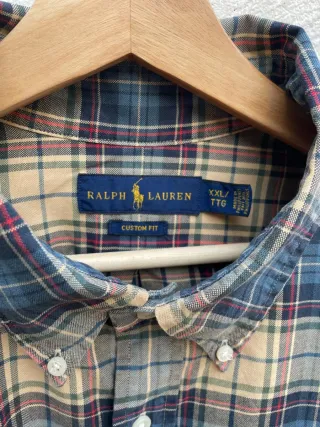 Camisa cuadros Ralph Lauren XXL