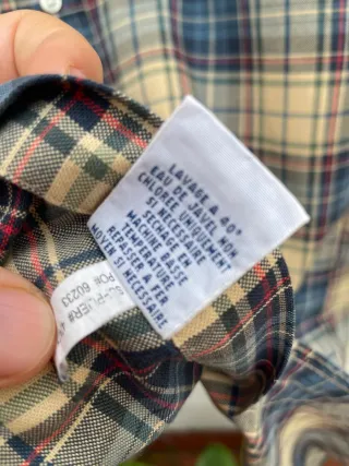 Camisa cuadros Ralph Lauren XXL