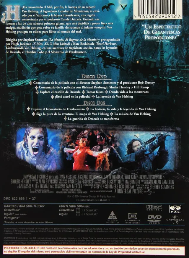Van Helsing Edición Coleccionista DVD
