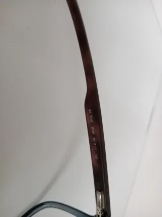 Gafas Armani Negras y Grises