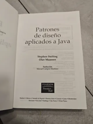 Patrones de diseño aplicados a Java
