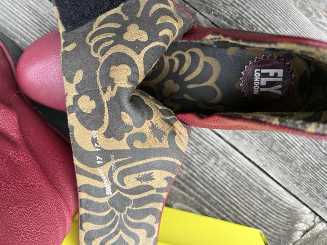 Botines Burdeos Fly London