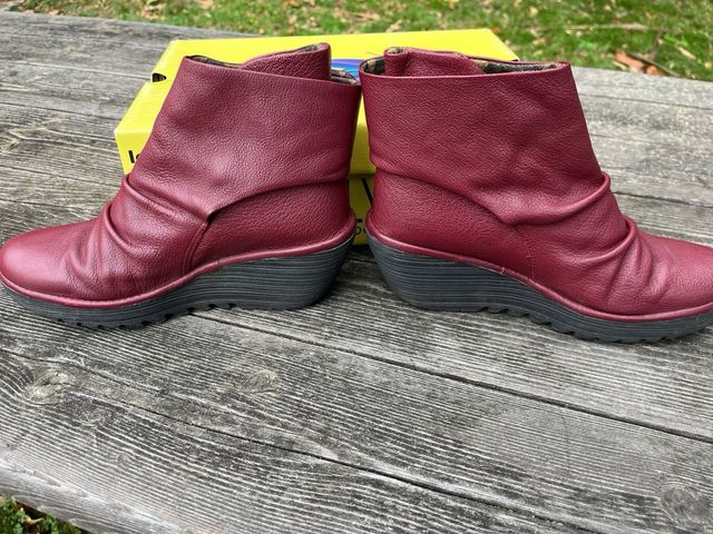 Botines Burdeos Fly London