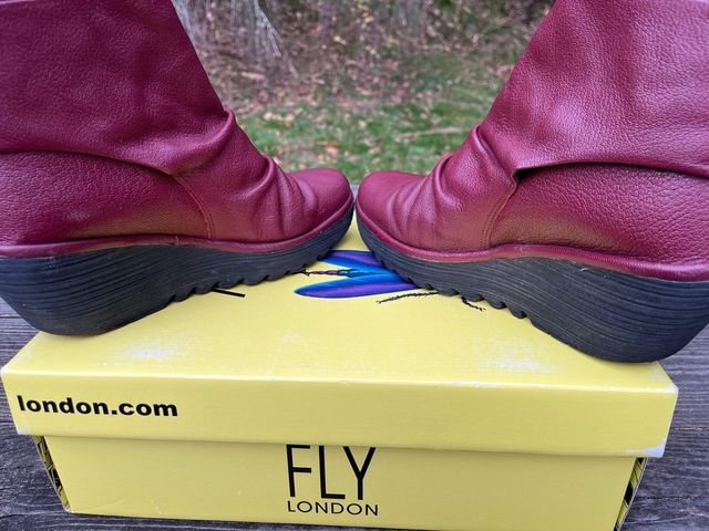 Botines Burdeos Fly London