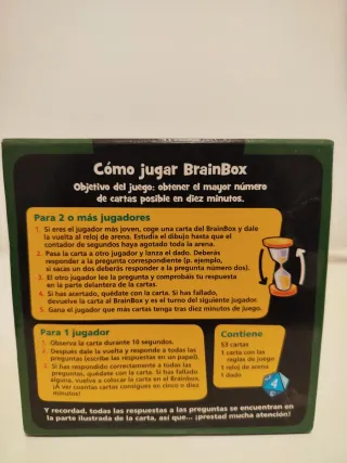 BrainBox Naturaleza Juego de Memoria