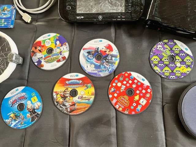 Mega Pack Wii U y juegos.