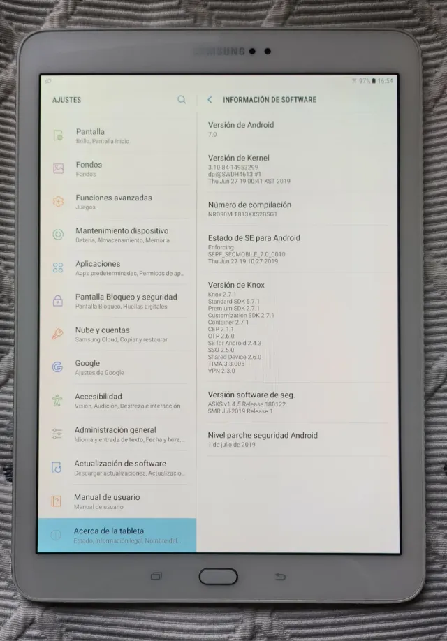 Samsung Galaxy Tab S2 Blanca
