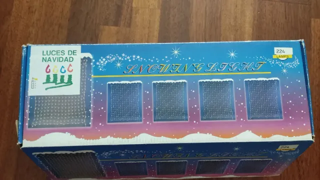 Luces de Navidad Snowing Light