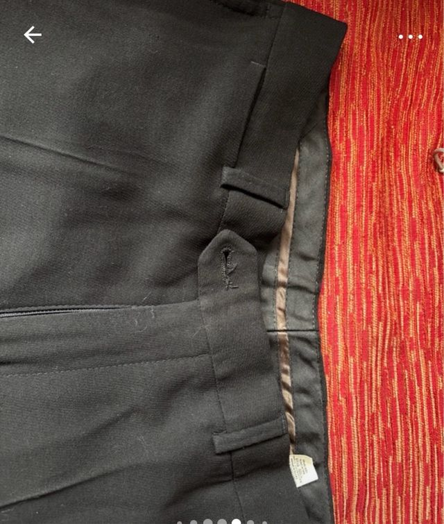 Traje de caballero negro