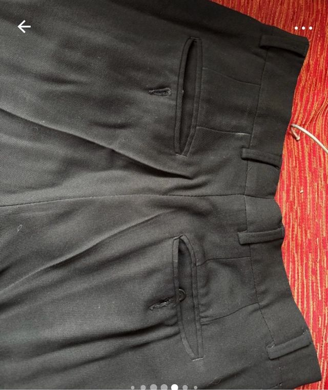 Traje de caballero negro