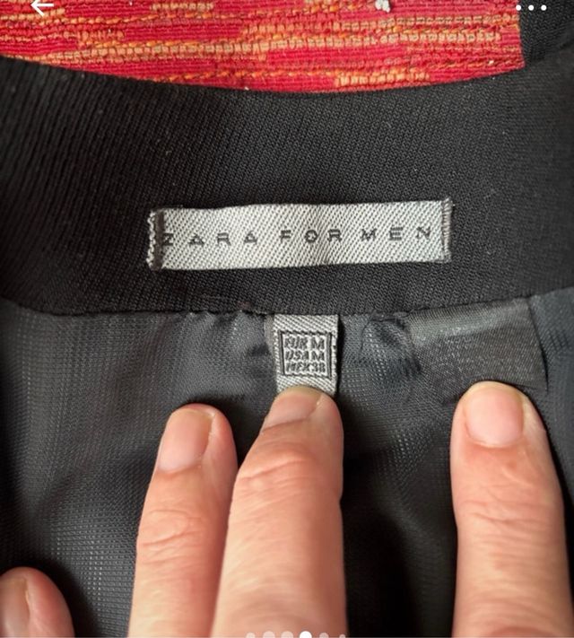 Traje de caballero negro